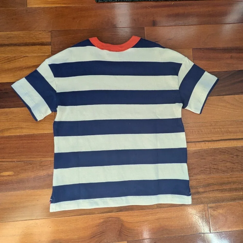 Hanna Anderson Relaxed Fit Striped T-Shirt (6) - Picture 2 of 3